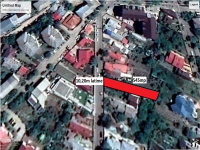 Teren in suprafata de 545mp  str Trotus