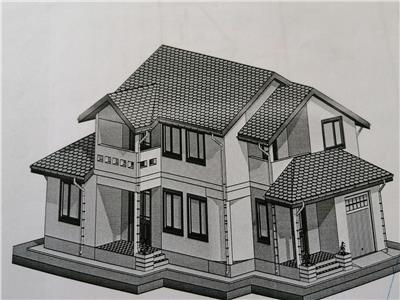 Casa la rosu, zona Onasis, de vanzare