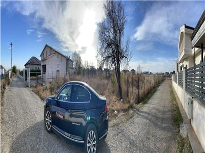 Teren intravilan 604mp, cu deschidere 19m, curent si gaze