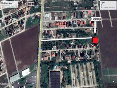 Teren intravilan 1.004 mp in livada de vanzare ! Lotizabil in 2 loturi