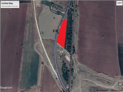 Teren extravilan la E85 zona Tisita  Marasesti 9.736mp