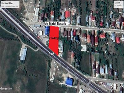 Teren intravilan cu doua deschideri in Golesti de vanzare