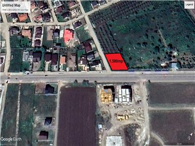 Teren intravilan 1500mp de vanzare pe str Cuza Voda toate utilitatile