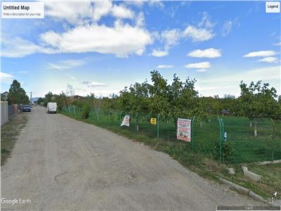 Teren intravilan 1500mp de vanzare pe str Cuza Voda toate utilitatile