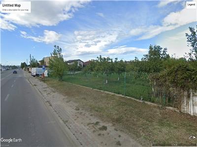 Teren intravilan 1500mp de vanzare pe str Cuza Voda toate utilitatile