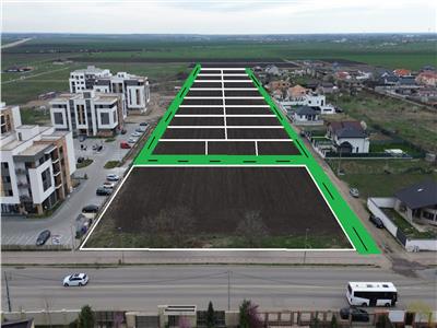 Loturi de teren intravilan de vanzare pe strada Cuza Voda