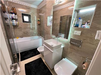 Apartament 2 camere, renovat 2023 + partial mobilat lux, 63mp, Lidl