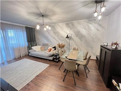 Apartament 2 camere, etaj 2, 65mp, bloc nou, mobilat si utilat