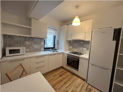 Studio parter, bloc nou, mobilat+utilat premium,