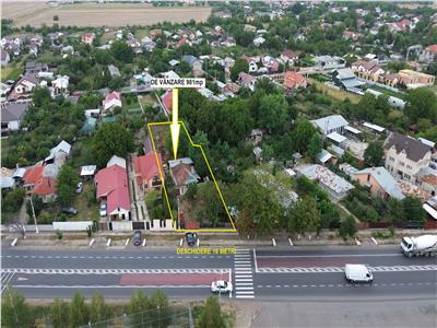 Teren in suprafata de 981mp intravilan Golesti strada principala