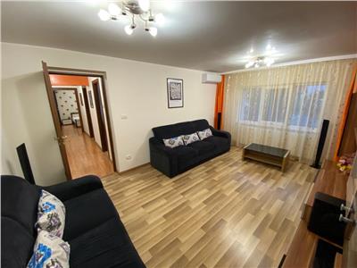 Apartament 3 camere,etaj 1, renovat, mobilat+utilat, zona Lidl Sud