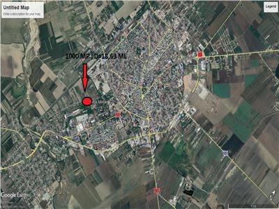 teren 1000 mp ,d=18,63 zona Laminoru, str Militari