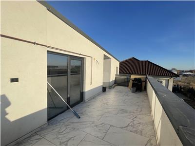 Penthouse ultramodern, curte,etaj 2, mobilat+ utilat premium