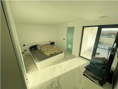 Penthouse ultramodern, curte,etaj 2, mobilat+ utilat premium