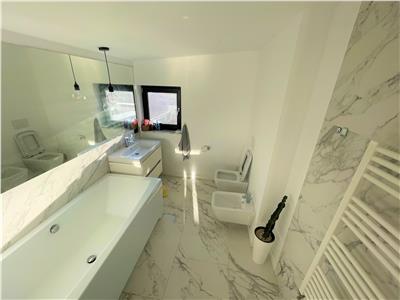 Penthouse ultramodern, curte,etaj 2, mobilat+ utilat premium