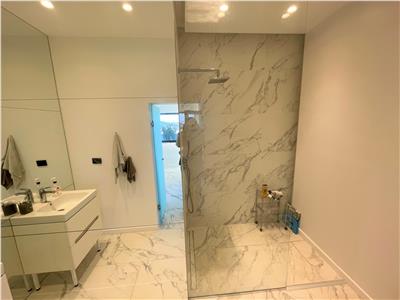 Penthouse ultramodern, curte,etaj 2, mobilat+ utilat premium
