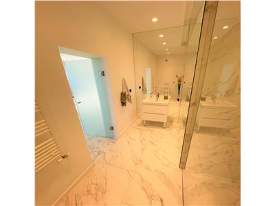 Penthouse ultramodern, curte,etaj 2, mobilat+ utilat premium