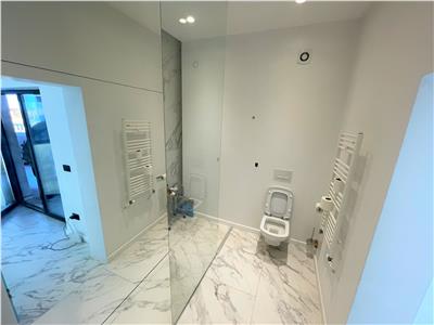 Penthouse ultramodern, curte,etaj 2, mobilat+ utilat premium