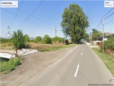 Teren 2500 mp extravilan zona Obor  str Vrancei