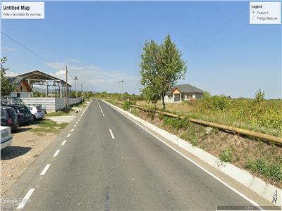 Teren intravilan + extravilan total 7.372 mp de vanzare in Cotesti